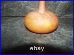 Vase En Pate De Verre Art Deco Daum croix de lorraine Nancy No Galle Muller