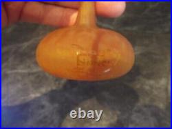 Vase En Pate De Verre Art Deco Daum croix de lorraine Nancy No Galle Muller