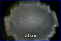 Vase En Verre Art Deco Muller Freresluneville Circa 1930