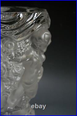 Vase En Verre Bohème De Style Art Deco