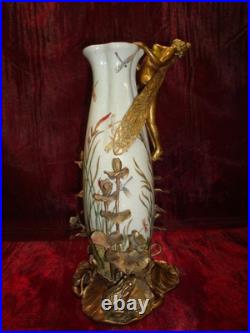 Vase Figurine Grenouille Elfe Fee Style Art Deco Style Art Nouveau Porcelaine Vase Figurine Grenouille Elfe Fee Style Art Deco Style Art Nouveau Porcelaine