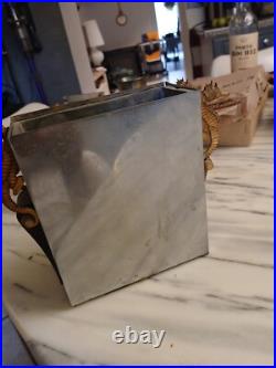 Vase Hippocampes Ancien Art Deco