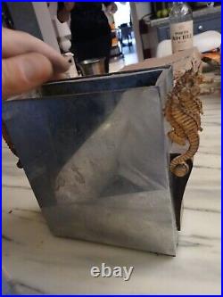 Vase Hippocampes Ancien Art Deco