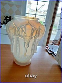 Vase Opalescent Etling