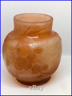 Vase Pate De Verre Pâte De Verre Galle Art Deco Art Nouveau