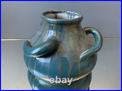 Vase ancien céramique ancienne antique french art Deco Pointu ceramic puisaye