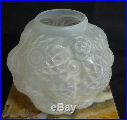 Vase art déco HUNEBELLE model Dalhia