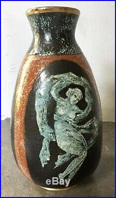 Vase art déco Marguerite de Saint Germain Bordeaux Buthaud Cazaux Decoeur
