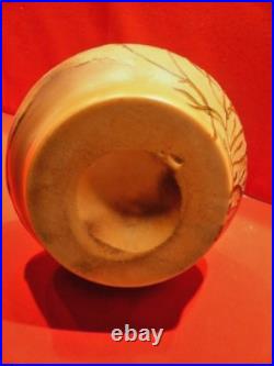 Vase art déco en pâte de verre signé Legras Vase art déco en pâte de verre signé Legras