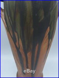 Vase art deco nouveau DENBAC 88 DENERT BALICHON vierzon ceramique jugendstil