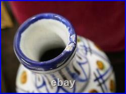 Vase art déco par Henri Delcourt, Boulogne/Mer, 1930, aux escargots, H 25cm