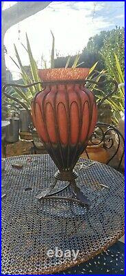 Vase art deco style Daum Majorelle