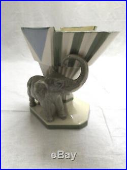 Vase au décor animal période art déco design Royal Dux