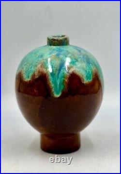 Vase boule sur talon primavera CAB Felix geste art deco