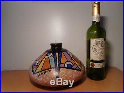 Vase céramique faience art déco céramiste belge Antoine DUBOIS Mons Belgique 2