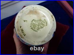 Vase en émaux de Longwy, années 30, art déco, H 235mm, bon état, signé