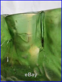 Vase en pate de verre art déco Loetz gallé muller legras glass paste vase