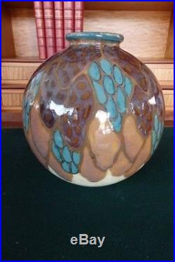 Vase en porcelaine époque Art Déco par Camille Tharaud