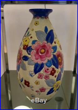 Vase keramis, période art déco, Charles Catteau