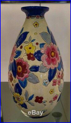 Vase keramis, période art déco, Charles Catteau