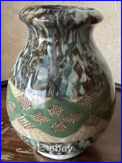 Vase mosaïque Gerbino Vallauris Art Déco Hauteur 11 cm