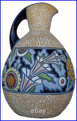 Vase pichet art déco en céramique Amphora (tchèque)