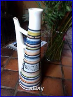 Vase pichet signé Roger CAPRON année 50 art déco céramique collection