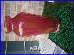 Vase schneider lava - 1920/30 très bon état art déco signé 34cm