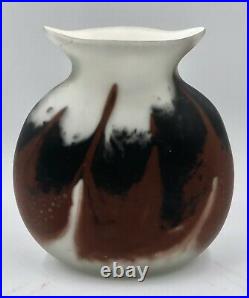 Vase verre soufflé ART-DECO Le Verre Français Charles Schneider 1920 CHARDER