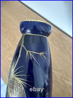 Vases Art Déco Heuzé-pinon Signé Céramique De Tours / Vase Art Deco 1930