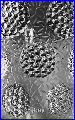 Verlys Art Déco Vase En Verre Modèle Les Cabochons 1930
